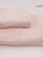 Махровий рушник для бані Cestepe Regnum Athena персиковий 70х140 Туреччина
