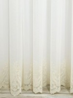 Тюль грек-сітка Bridalveil кремовий з блиском
