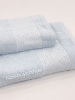 Махровое полотенце для лица Cestepe Regnum Athena голубое 50х90 Турция
