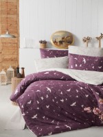 First Сhoice Freedom Damson постільна білизна ранфорс сімейний 160х220х2
