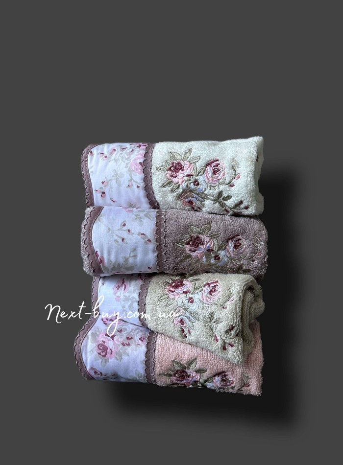 Набір кухонних рушників Maison Dor Lady Roses 30х50 4шт. - Зображення 3
