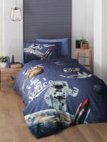 First choice Space постільна білизна сатин 3D полуторна 160х220