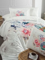 Постільна білизна тенсель First choice Lara евро 200х220 - Зображення 2