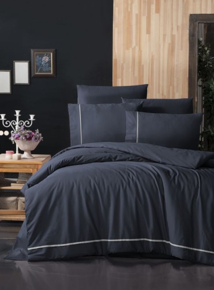 First Сhoice Alisa Denim постільна білизна ранфорс Deluxe євро 200х220 - Зображення 2