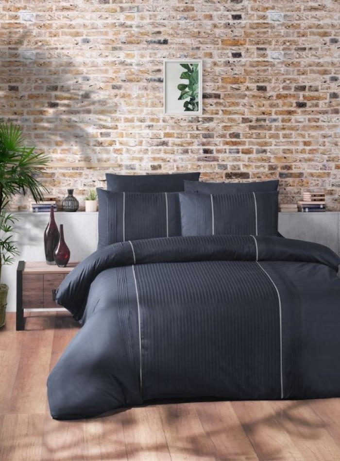 First Сhoice Elegant Denim постільна білизна ранфорс Deluxe евро 200х220 - Зображення 2