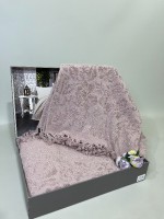 Diamond Malvina махровая простынь-покрывало Lilac 200х220 Турция