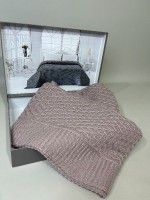 Diamond Silvia в'язаний плед lilac 220х240 Туреччина - Зображення 4
