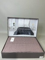 Diamond Silvia в'язаний плед lilac 220х240 Туреччина - Зображення 5