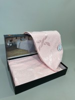 LuiSa махрове простирадло-покривало бавовна євро 200X220 Pembe 3
