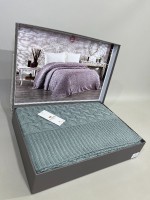 Diamond Sara в'язаний плед 220х240 Green Туреччина - Зображення 3