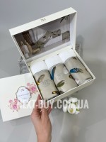 Tivolyo Home Gala bej набір рушників зі стразами 3шт 30х50см - Зображення 3