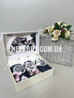 Tivolyo Home Lavinia набір рушників зі стразами 3шт 30х50см - Зображення 2
