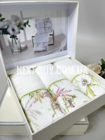 Tivolyo Home Nora набір рушників з мереживом 3шт. 30х50см - Зображення 2