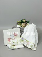 Tivolyo Home Nora набір рушників з мереживом 3шт. 30х50см