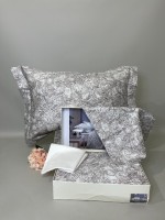 Tivolyo Home Комплект постільної білизни Capri сімейний 160х220см - 2шт. сатин