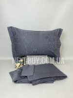 Постельное белье Maison D'or Pearl Antrasit 200x220см бамбук жаккард