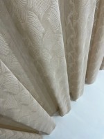 Тюль сітка з плетінням Bundle бежевий Туреччина - Зображення 9