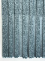 Тюль сітка з плетінням Weaving синій Туреччина - Зображення 2
