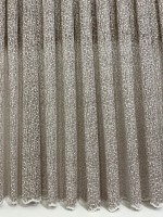 Тюль сетка с плетением Weaving бежевый Турция — изображение 2