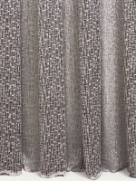 Тюль сітка з плетінням Weaving шоколадний Туреччина