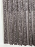 Тюль сітка з плетінням Weaving шоколадний Туреччина - Зображення 4