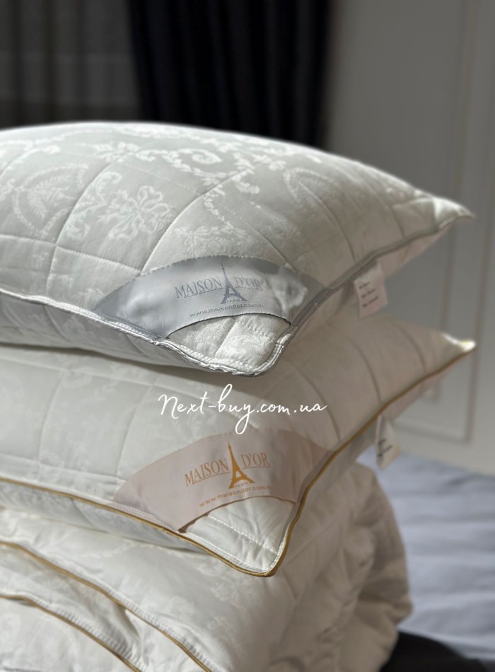 Подушка Maison D’or Classic Mirabella  Jacquard 50×70 – французька класика у вашій спальні - Зображення 4