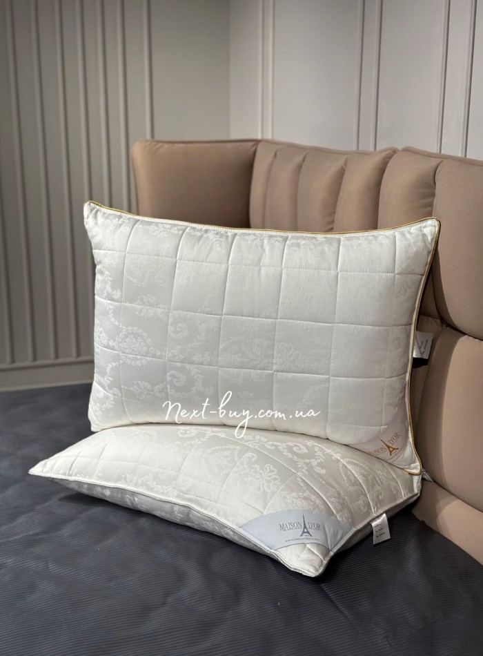 Подушка Maison D’or Classic Mirabella  Jacquard 50×70 – французька класика у вашій спальні - Зображення 5