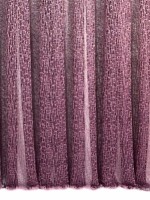 Тюль сітка з плетінням Weaving малиновий Туреччина