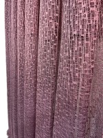Тюль сітка з плетінням Weaving малиновий Туреччина - Зображення 3