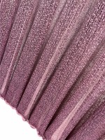 Тюль сітка з плетінням Weaving малиновий Туреччина - Зображення 4