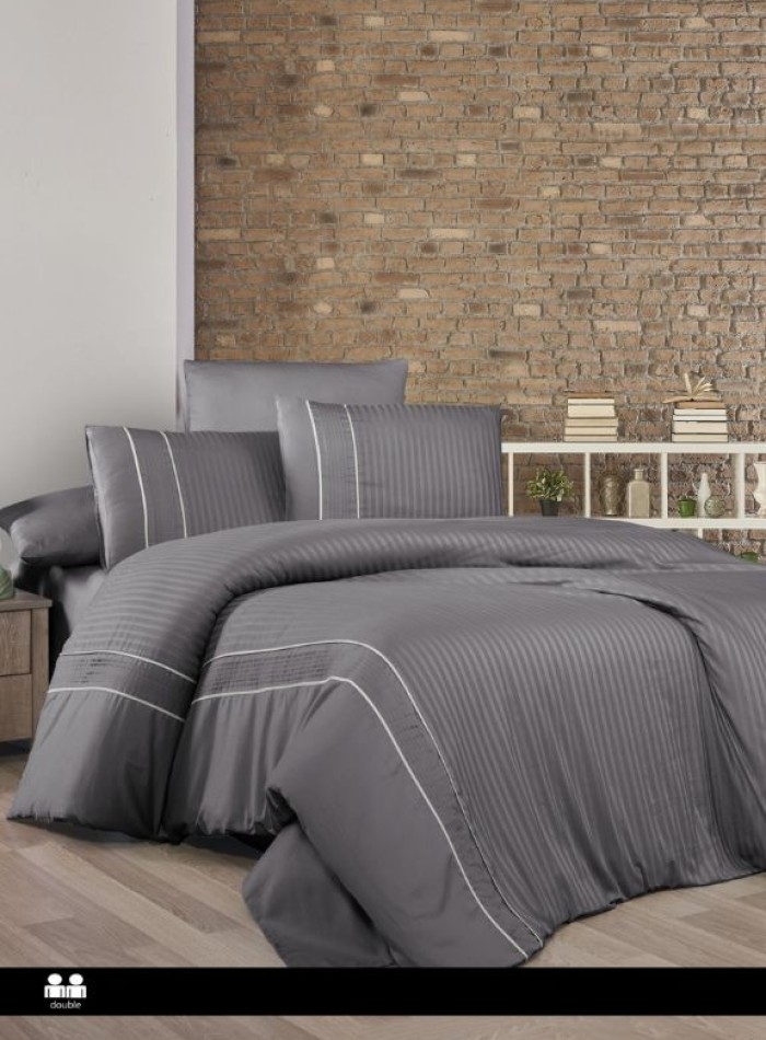 First choice Alfa Quick Silver deluxe сатин постельное белье евро 200х220 — изображение 2