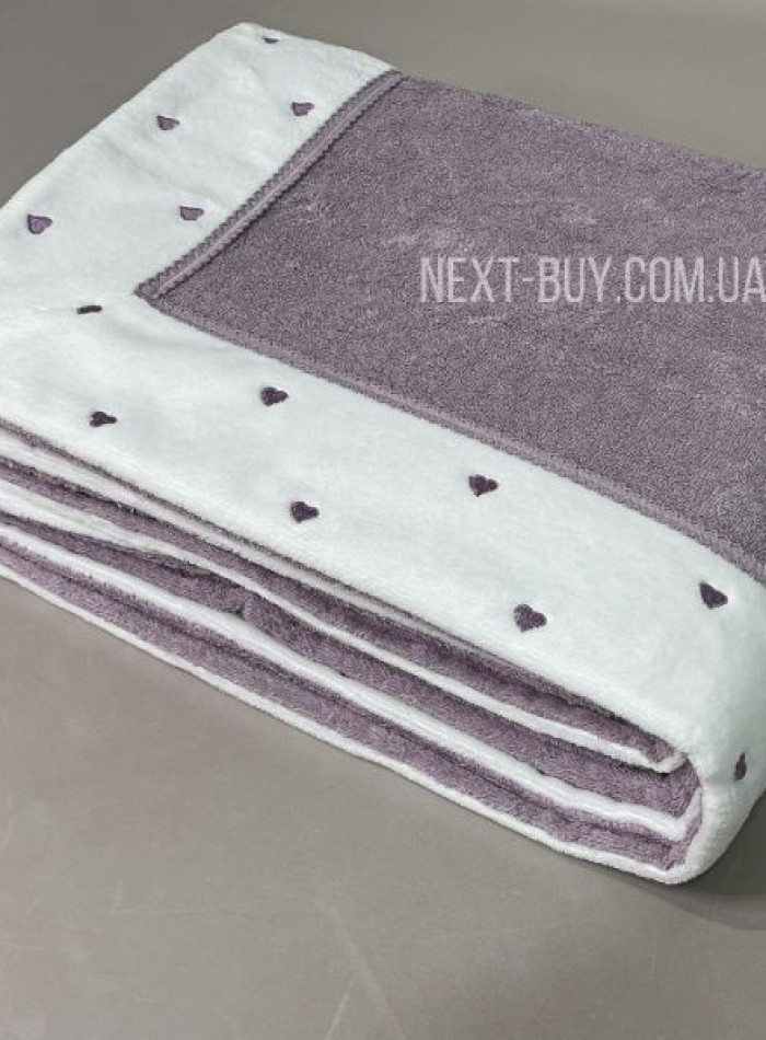Maison D`or Lavoine Bed Cover махровое покрывало 220х240 фиолетовое — изображение 8