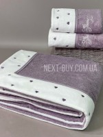 Maison D`or Lavoine Bed Cover махровое покрывало 220х240 фиолетовое — изображение 9