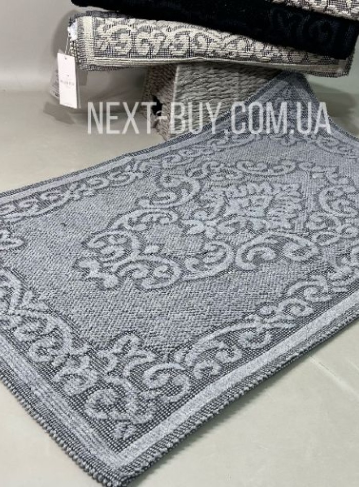Maison D'or Натуральний килимок для підлоги Vintage сірий 60х100см - Зображення 2