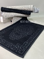 Maison D'or Натуральный коврик для пола Vintage черный 70х120см