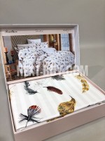 Maison Dor Feather white постельное белье 200x220см сатин — изображение 4
