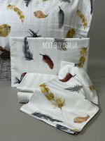 Maison Dor Feather white постельное белье 200x220см сатин — изображение 3