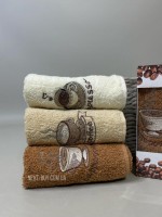 Набір кухонних рушників Deep coffe 3шт. 30х50см - Зображення 3