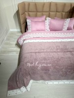 Maison D`or Lavoine Bed Cover махровое покрывало 220х240 фиолетовое