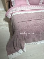 Maison D`or Lavoine Bed Cover махровое покрывало 220х240 фиолетовое — изображение 5