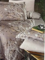First Choice Living brown постільна білизна сатин евро 200х220 - Зображення 2