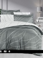First Choice Mesi Moon Mist постільна білизна сатин сімейний 160х220х2