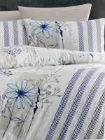 First Сhoice Helen grey постільна білизна ранфорс сімейний 160х220х2 - Зображення 2