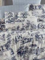 First Сhoice Vintage blue постільна білизна ранфорс сімейний 160х220х2 - Зображення 2