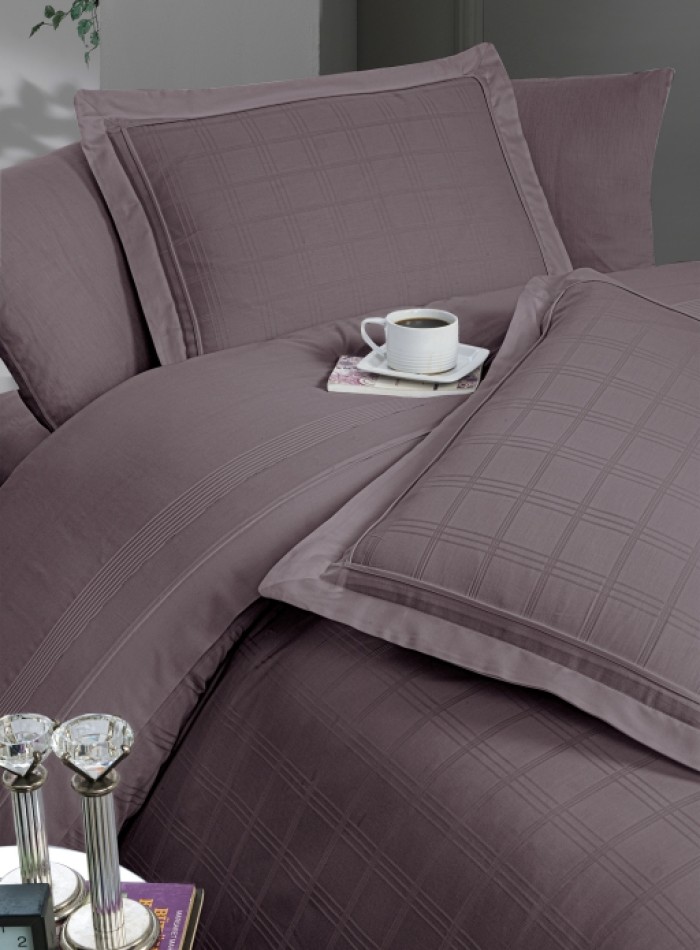 First choice Royce lilac delux сатин постельное белье семейный 160х220(2) — изображение 2