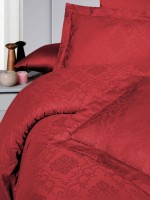 First choice Vladya Red білизна сатин-жакард семейное 160х220х2 - Зображення 2