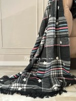 Плед Stelle mavi бавовняний 180х220 Туреччина