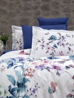 Постільна білизна First choice Martina blue полуторна 160х220 - Зображення 2