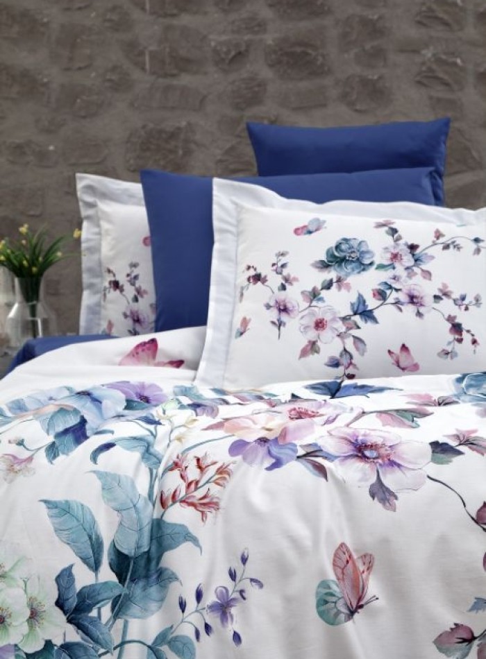Постільна білизна First choice Martina blue полуторна 160х220 - Зображення 2