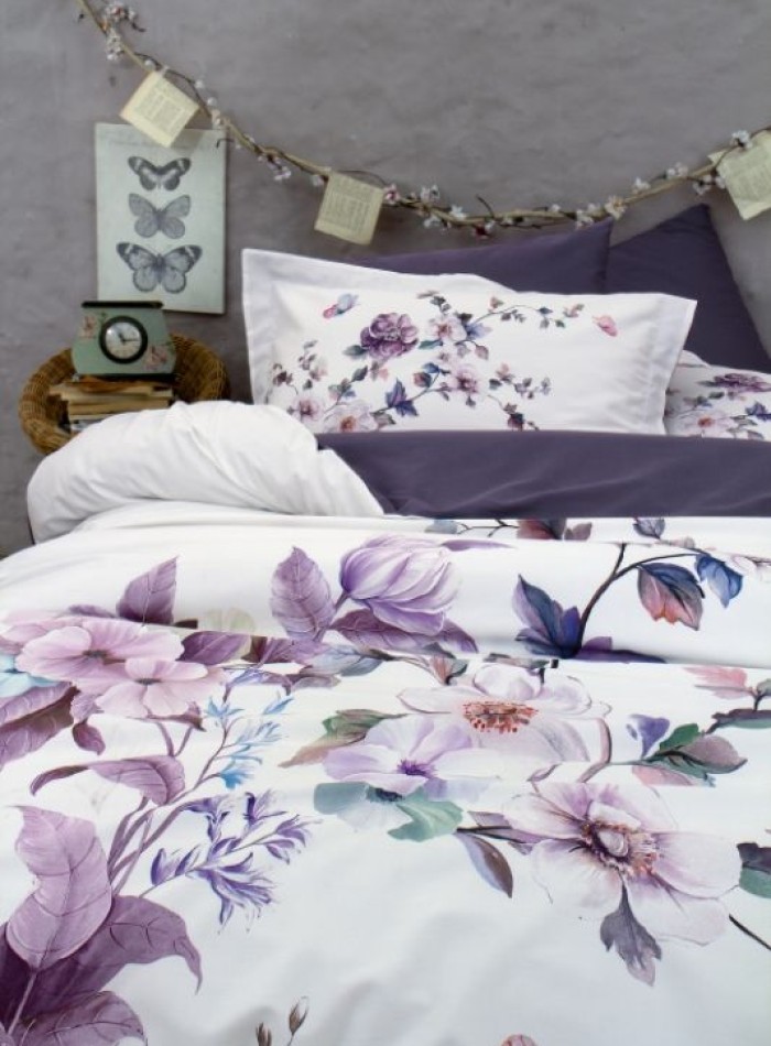 Постільна білизна First choice Martina purple полуторна 160х220 - Зображення 2